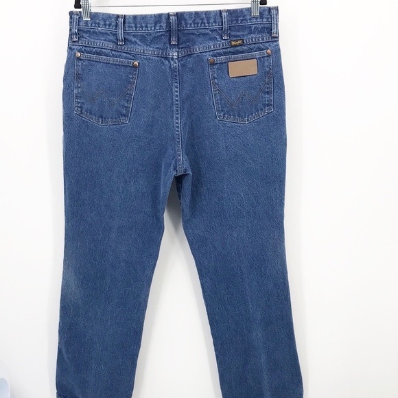 Wrangler Men's Straight Leg Vintage Jeans Size 38 X 30 - Picture 6 of 6